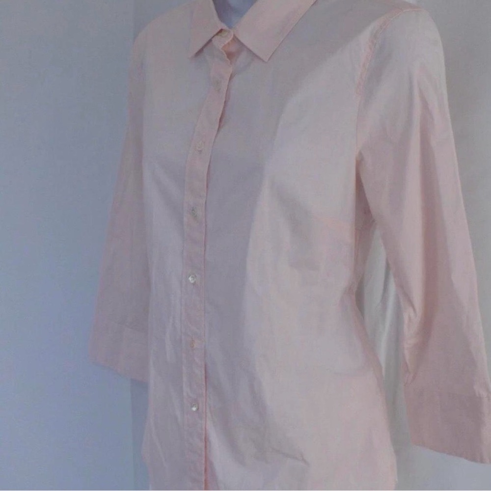J. Crew Blush Pink Button-Up Shirt
